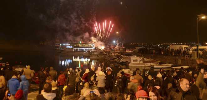 Silivri 2014 Yılını Sahilde Coşkuyla Karşıladı