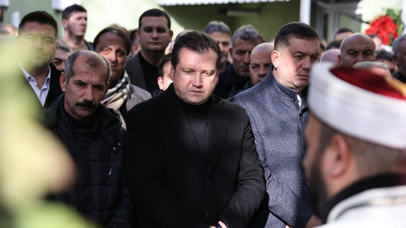 Başkan Balcıoğlu Amcası Sezai Balcıoğlu’nun Cenazesine Katıldı