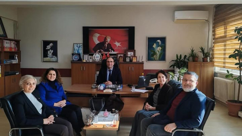 SİLİVRİ KENT KONSEYİNDEN HALK EĞİTİM MERKEZİNE ZİYARET