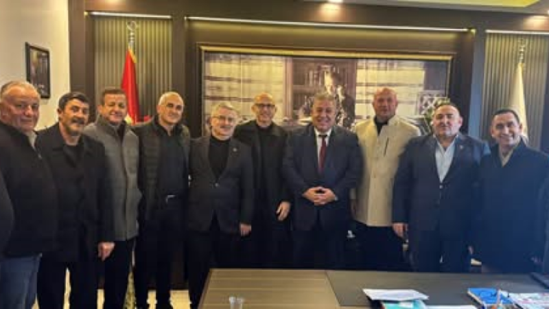 Muhtarlardan Koçer’e ziyaret