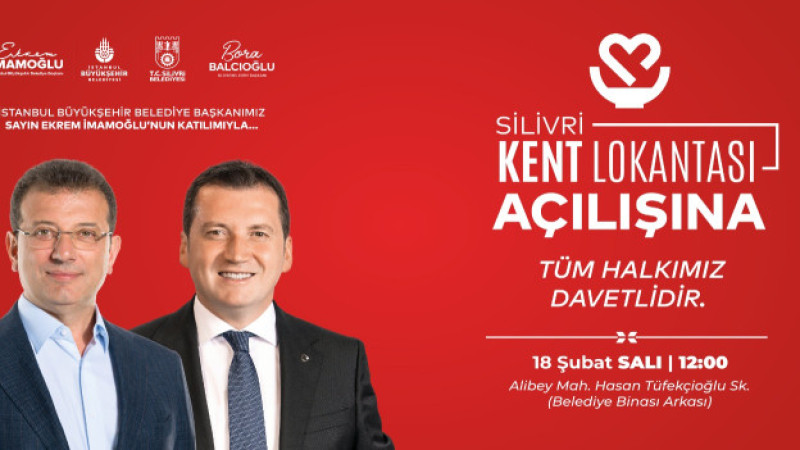 Silivri Kent Lokantası Açılışa Hazır!
