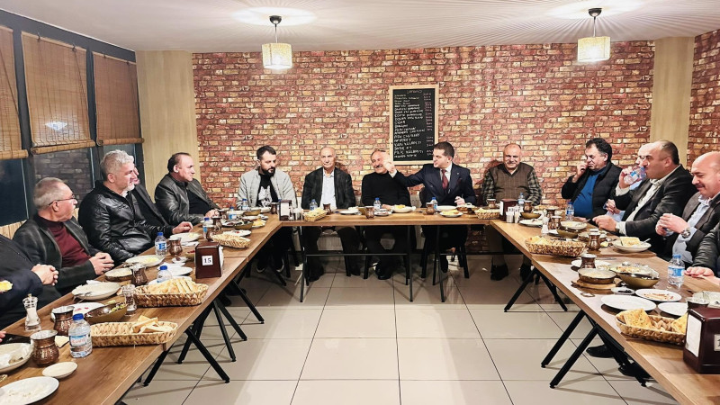 SİBESO Başkan adaylarından Ferhat Çetin’den, Yöre Derneklerine iftar programı düzenledi