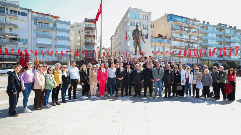 Başkan Balcıoğlu, 14 Mart Tıp Bayramı Çelenk Sunma Törenine Katıldı
