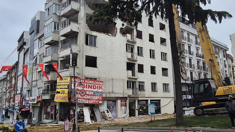 Silivri’de Yıkım çalışmaları hızlandı