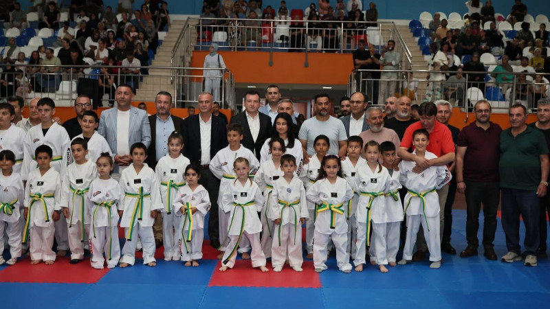 Başkan Balcıoğlu, kuşak terfi törenine katıldı