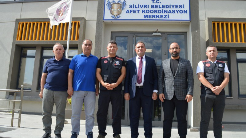 Edirne Belediyesi’nden Silivri Afet Koordinasyon Merkezi’ne Ziyaret