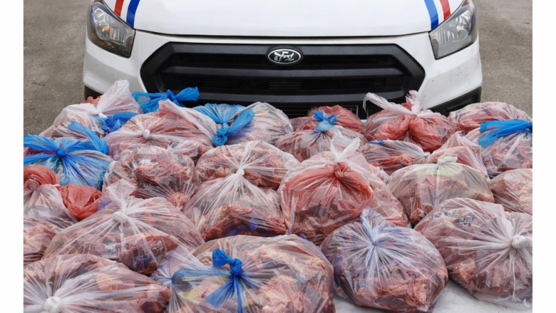 Silivri’de şüpheli et operasyonu: 306 kilo ürün ele geçirildi