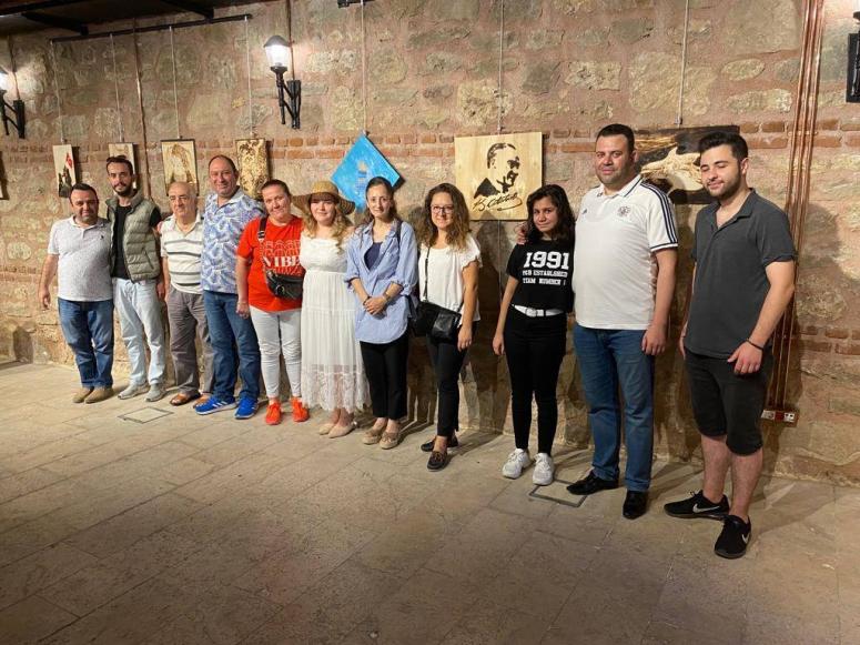 ZAFER PARTİSİNDEN GİRGİN’İN SON GÜN SERGİSİNE ZİYARET
