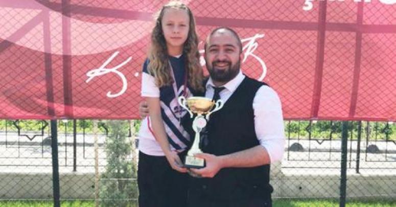 İNCİ ÖZKANLI TENİS ŞAMPİYONU OLDU