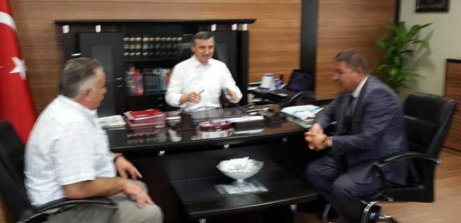 SİBESO'dan İlçe Milli Eğitim Müdürlüğü'ne Ziyaret