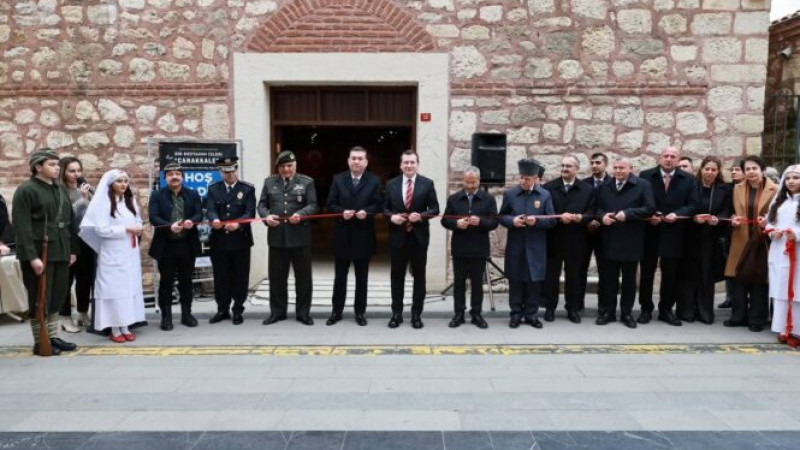 “BİR DESTANIN İZLERİ: ÇANAKKALE” SERGİSİ AÇILDI