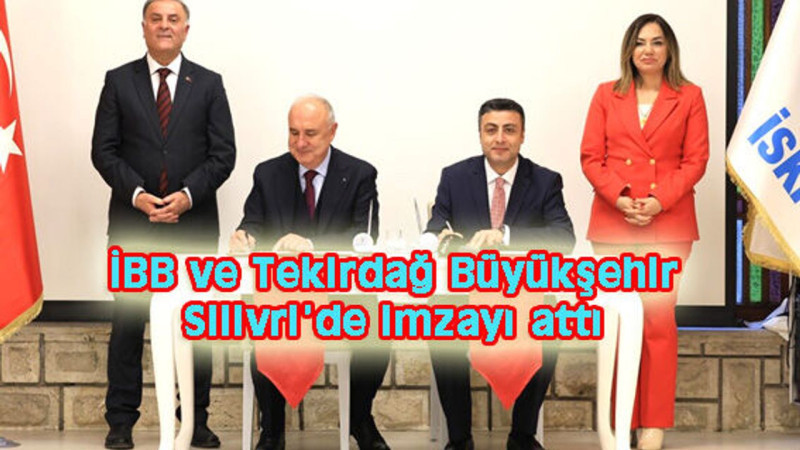 Tekirdağ'ın suyu için dev işbirliği