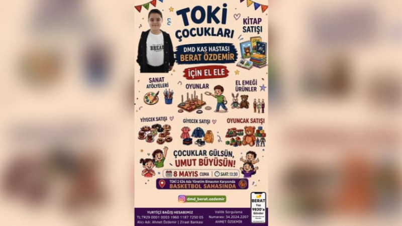 Berat İçin TOKİ’de Umut Seferberliği