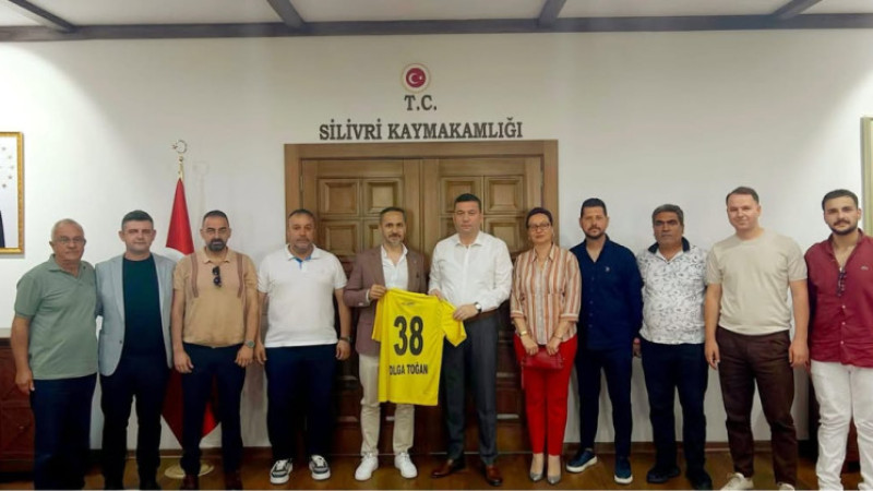Çantaköyspor’dan Silivri’de Protokol Ziyaretleri