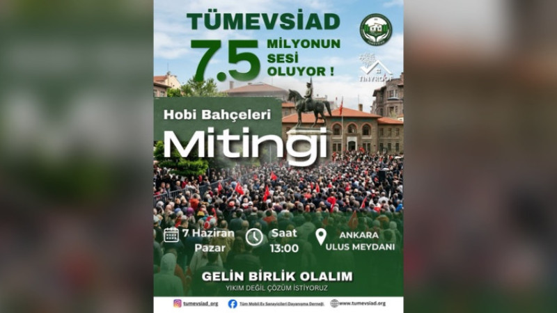 TÜMEVSİAD’dan Ankara’da Hak Arayışı Çağrısı